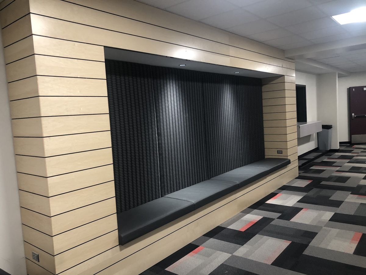 Millwork by J&M Custom Cabinet Shop at Arvada High School, Arvada, Colorado